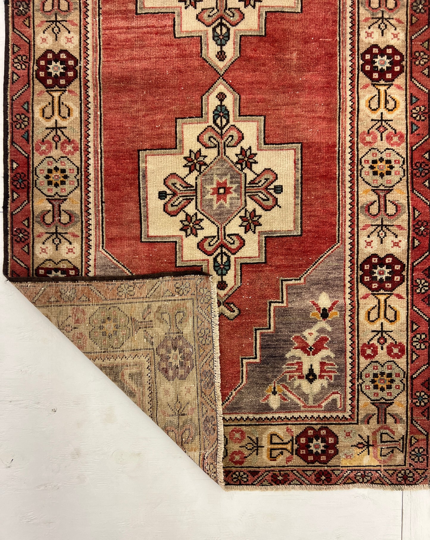 Vintage Anatolian Soft Red 4x6