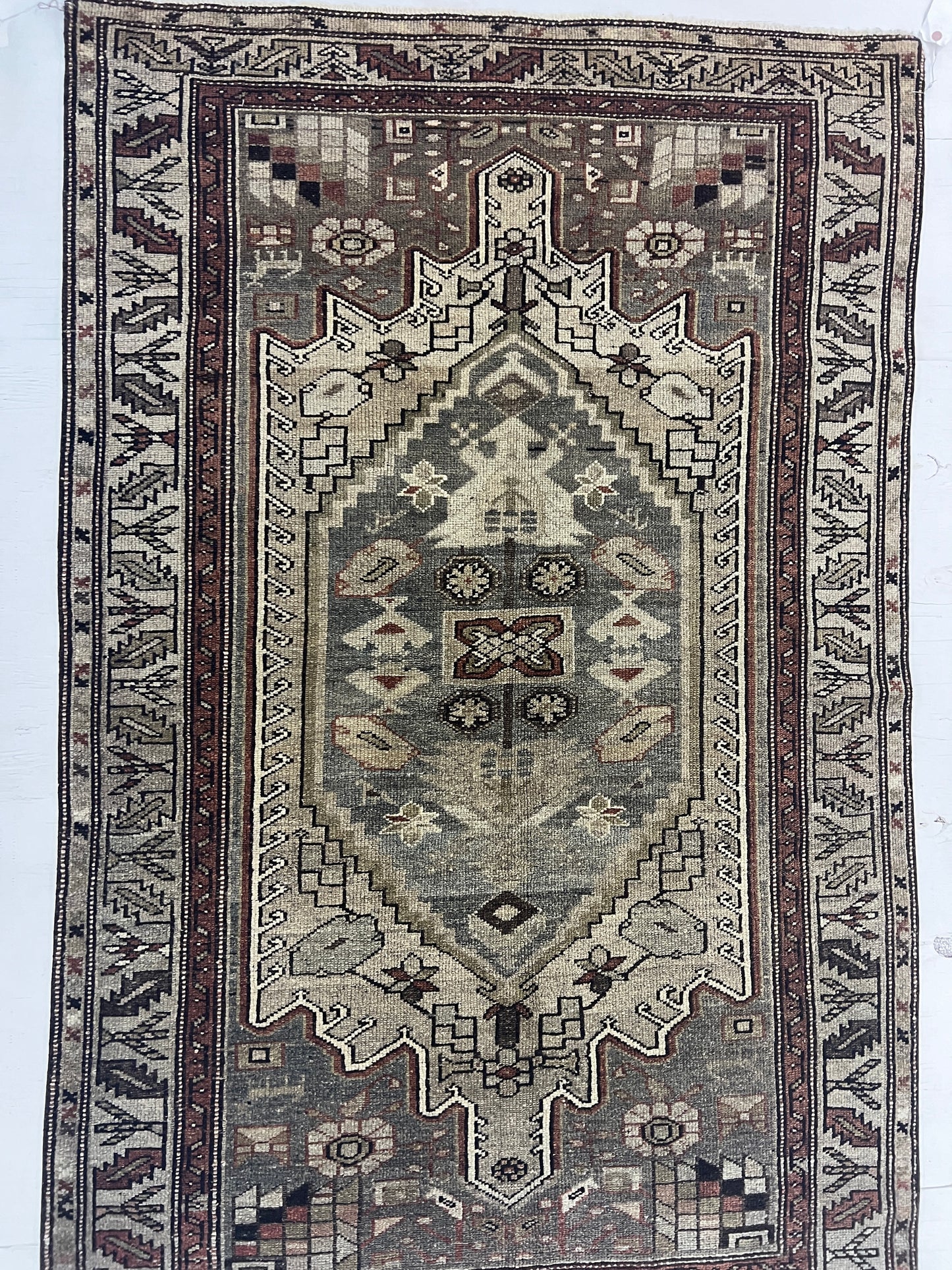 Vintage Washed Hamadan 4x6