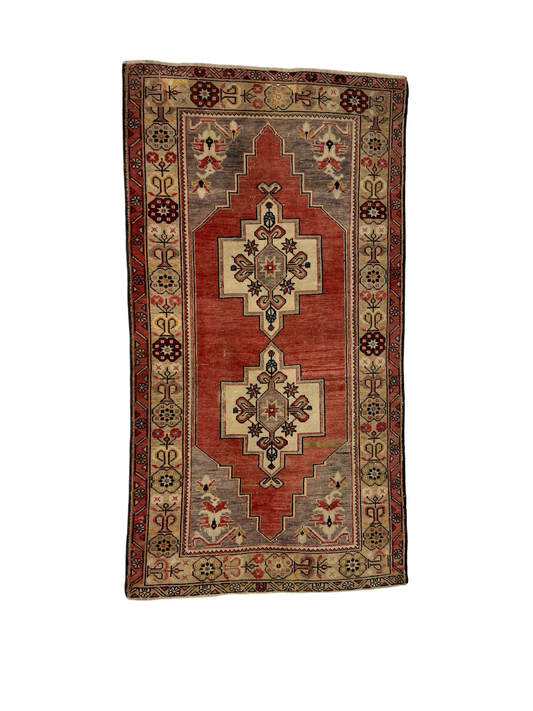 Vintage Anatolian Soft Red 4x6