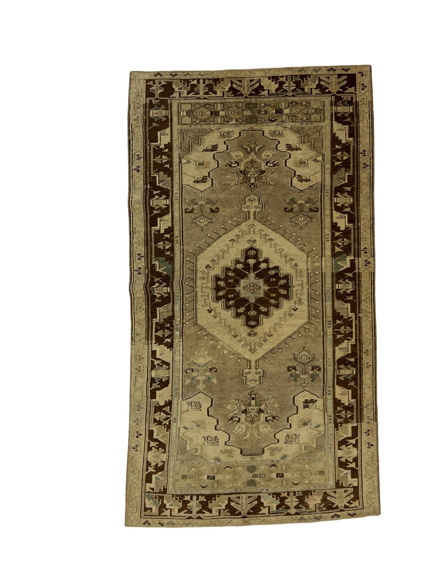 Vintage Turkish Neutral & Green