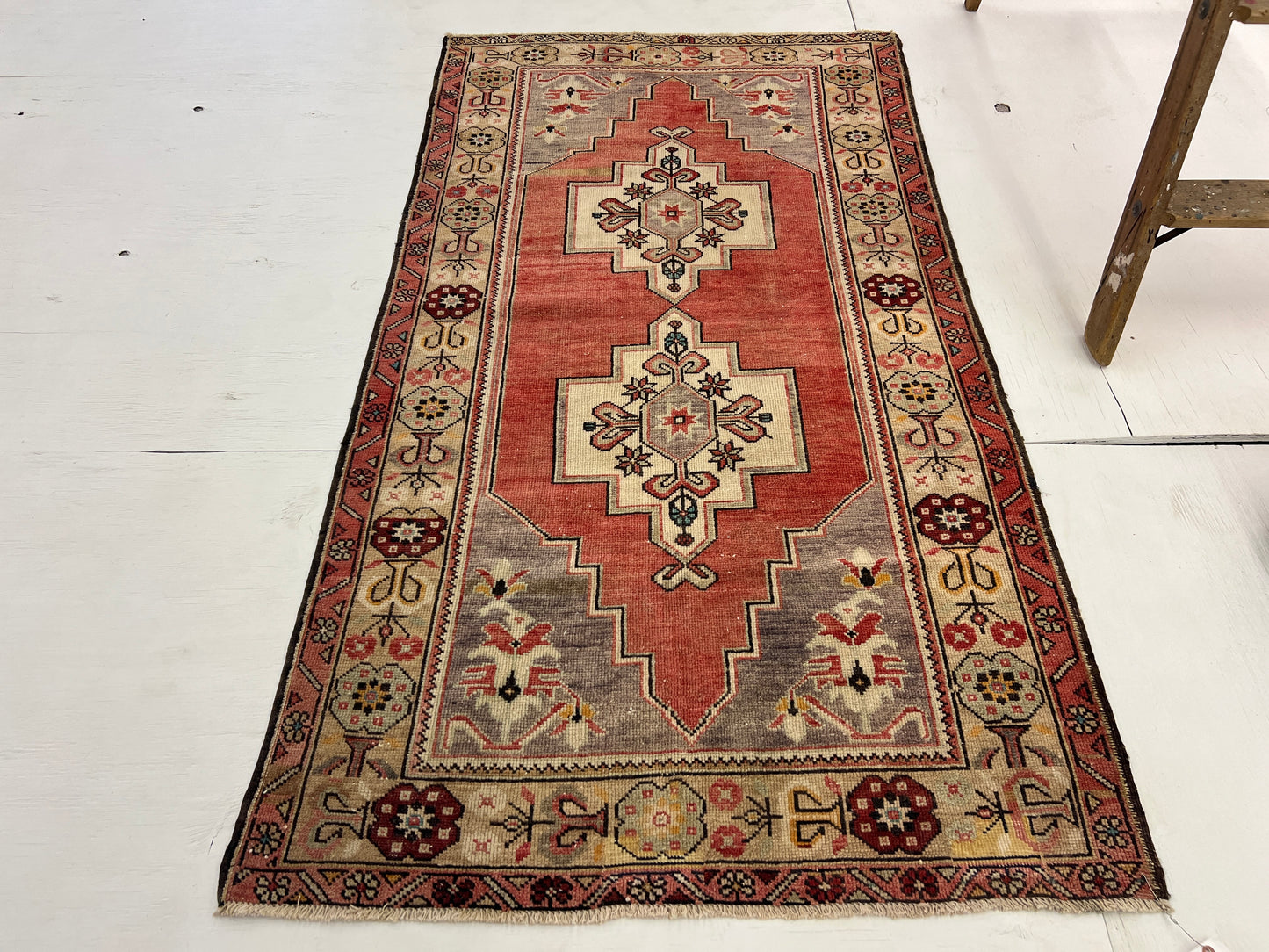 Vintage Anatolian Soft Red 4x6