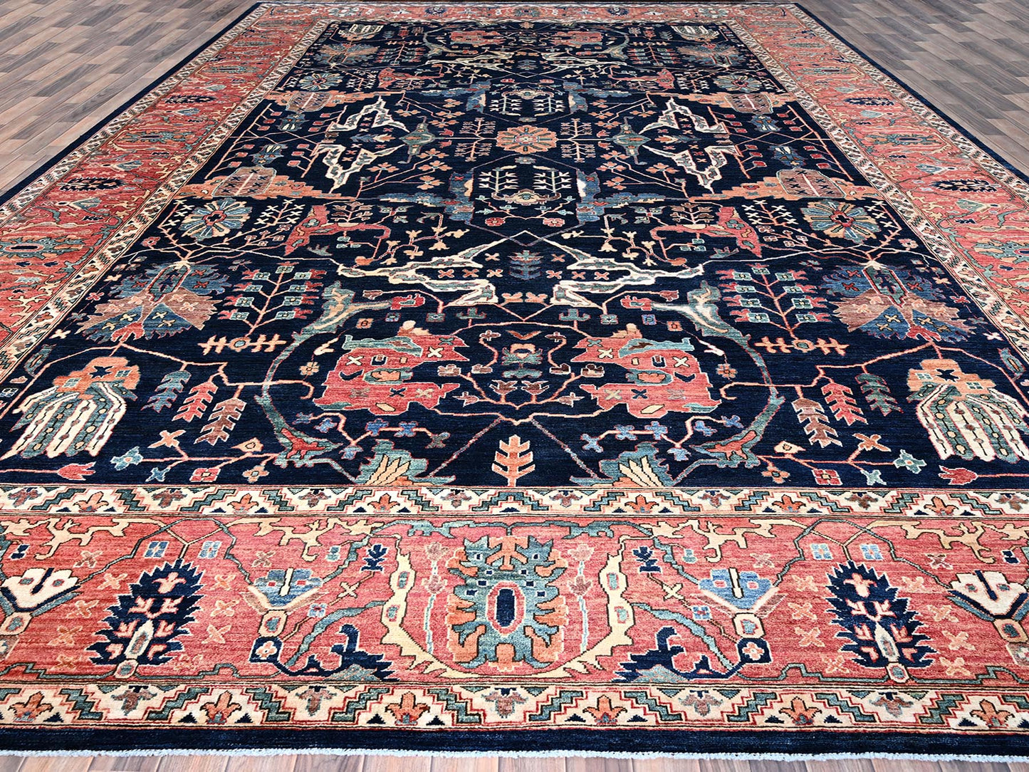 Peshawar XL Heriz Design 12'x18'