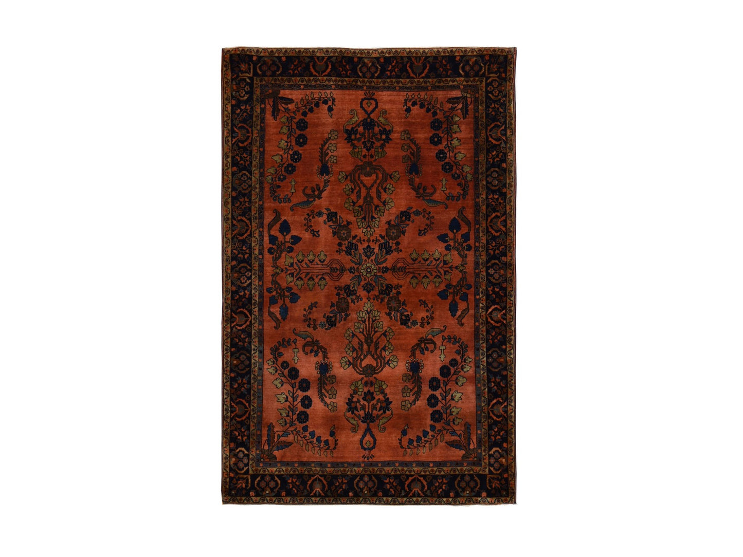 Antique Persian Sarouk 4x6