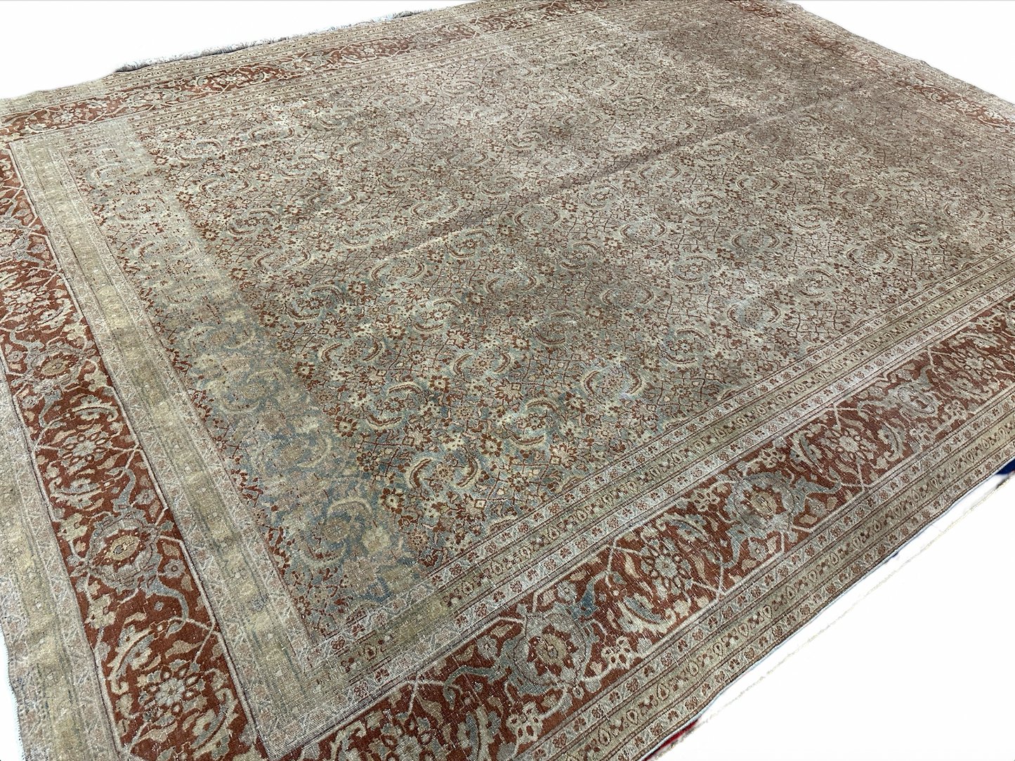 Semi Antique Tabriz 10x14