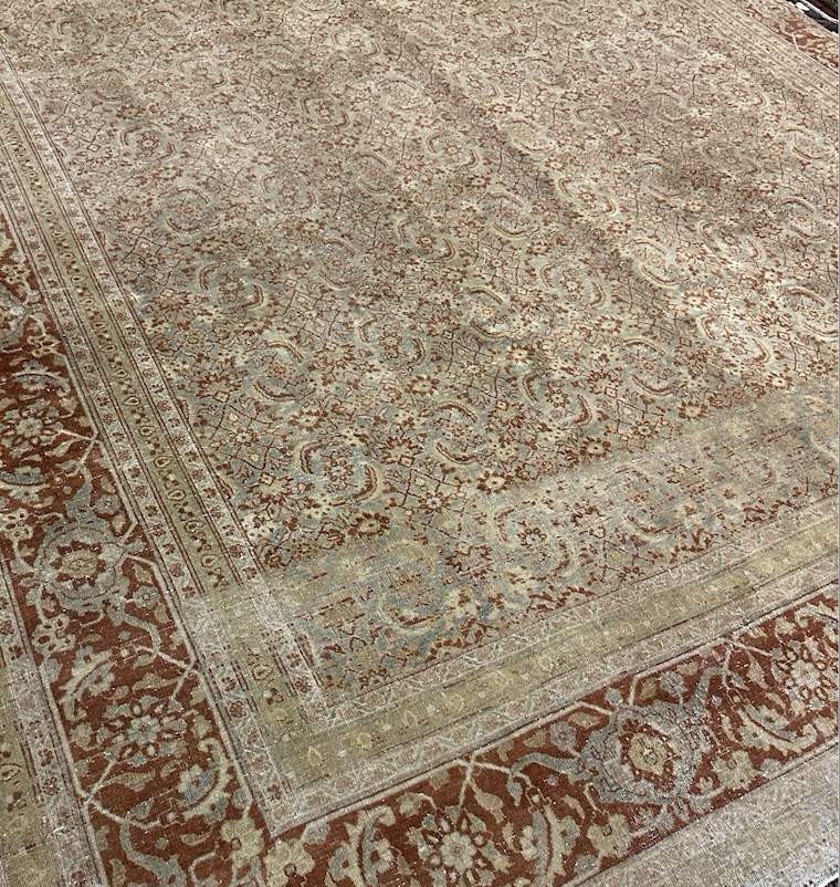 Semi Antique Tabriz 10x14