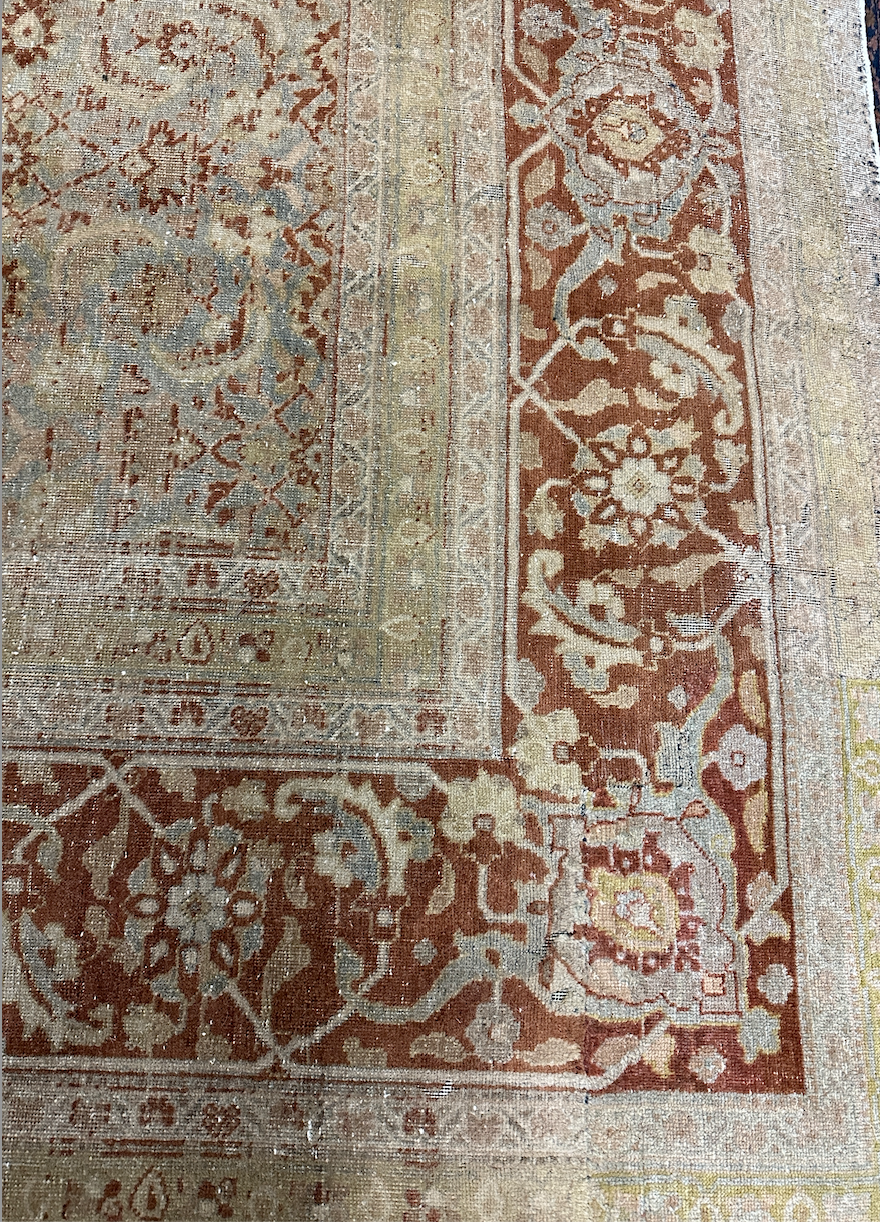 Semi Antique Tabriz 10x14