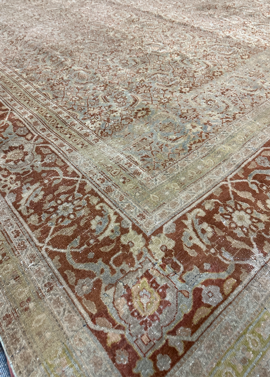 Semi Antique Tabriz 10x14