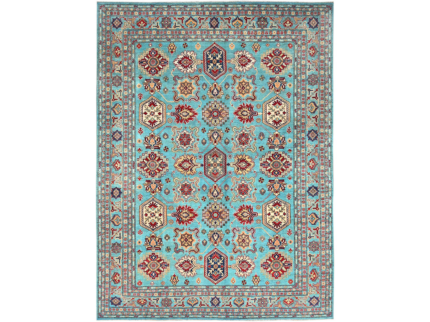 Fanfare Blue Kazak 9'x12'