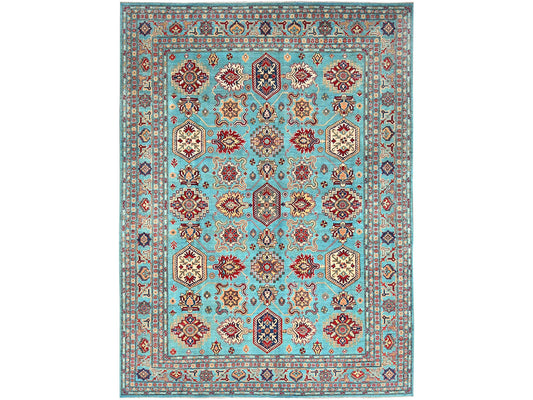 Fanfare Blue Kazak 9'x12'