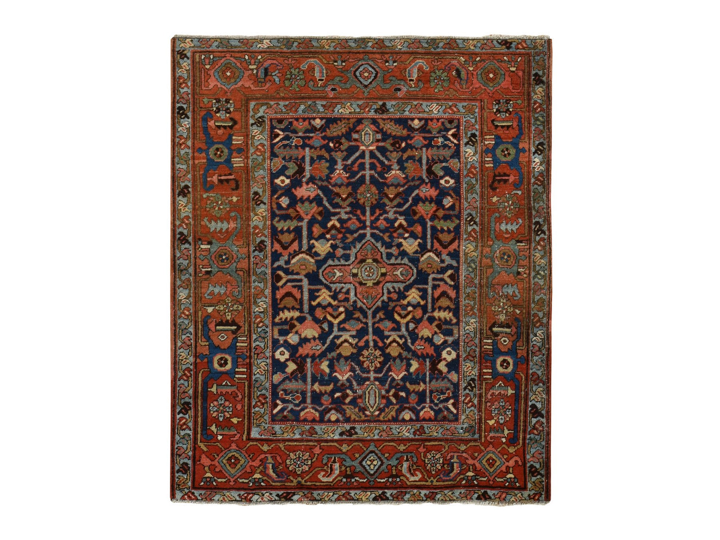 Antique Persian Heriz 5x7