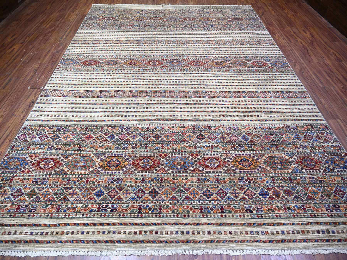 Vista White Kazak 9'x12'