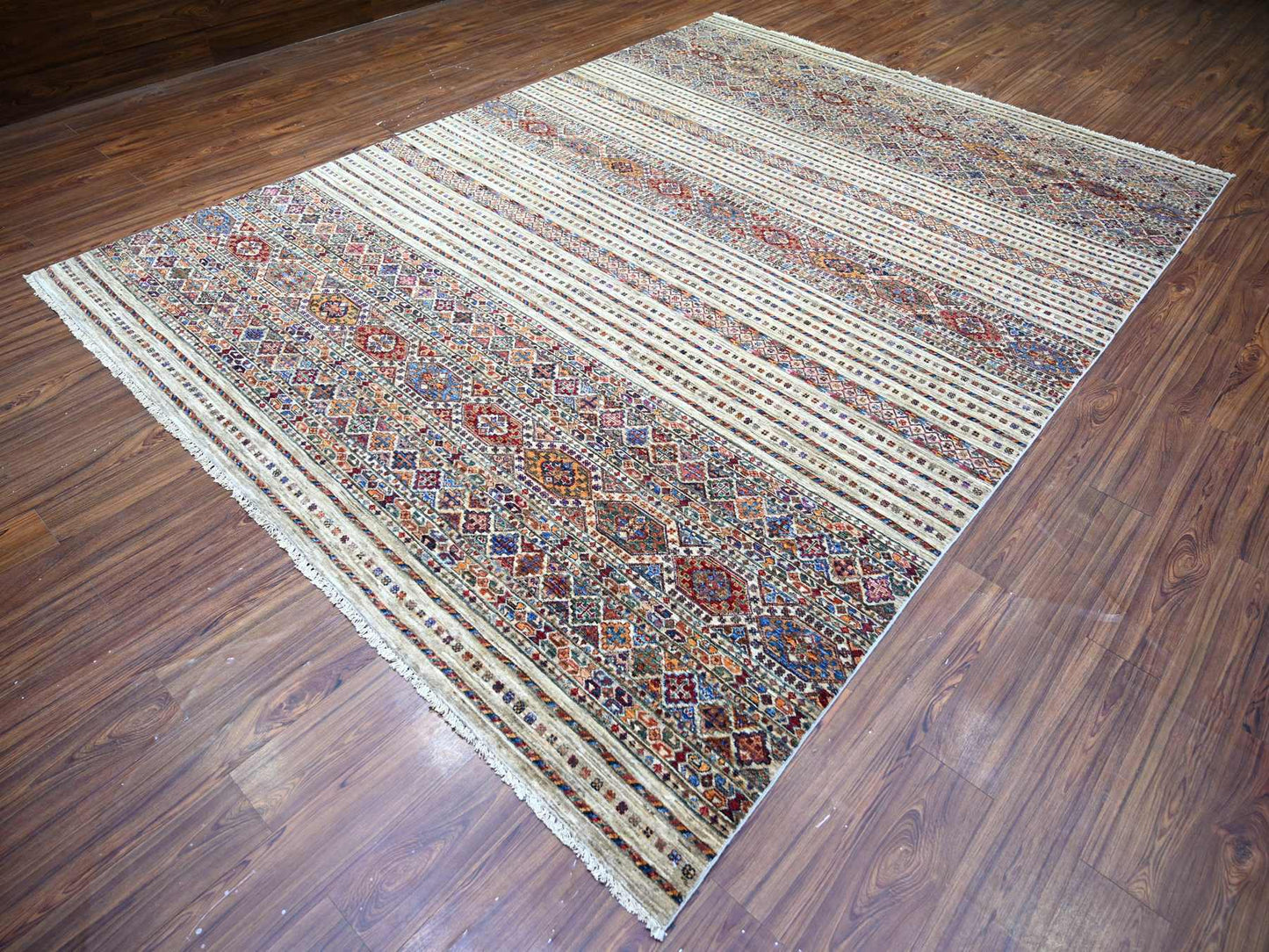 Vista White Kazak 9'x12'