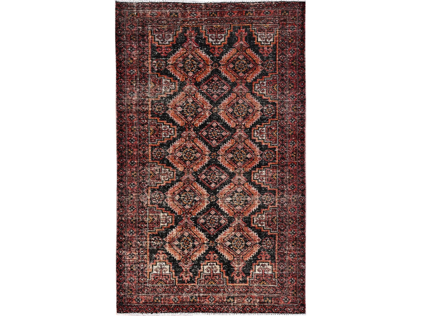 Red Vintage Baluch 4'x7'