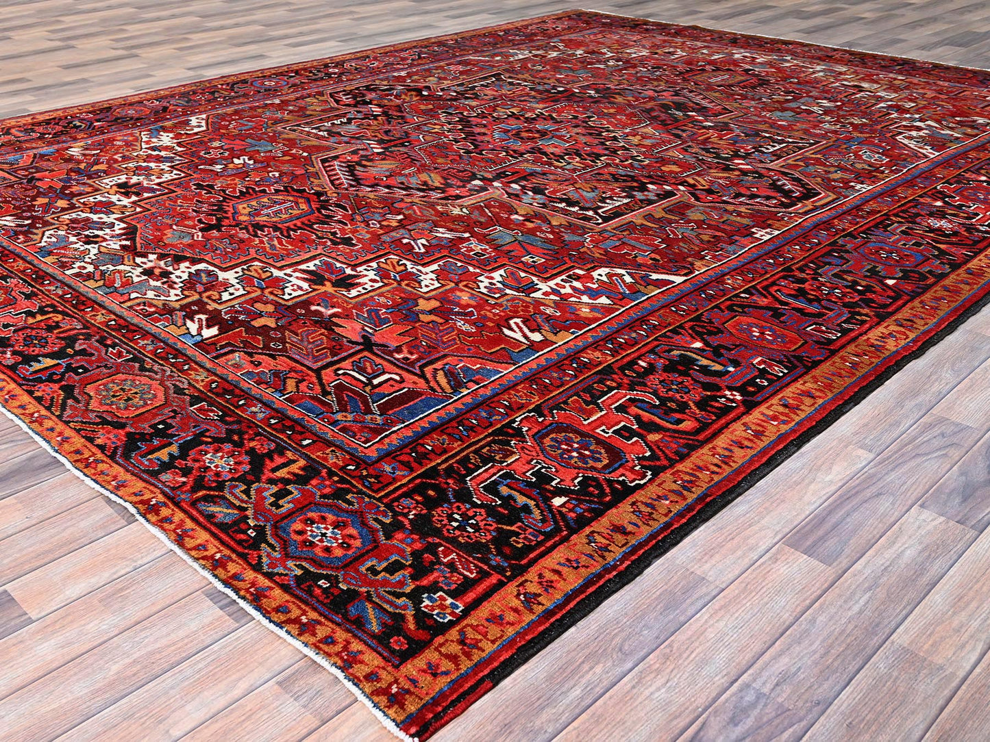 Vintage Persian Heriz 10'x12'