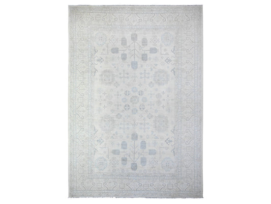 White Wash Ivory Oushak 10'x14'