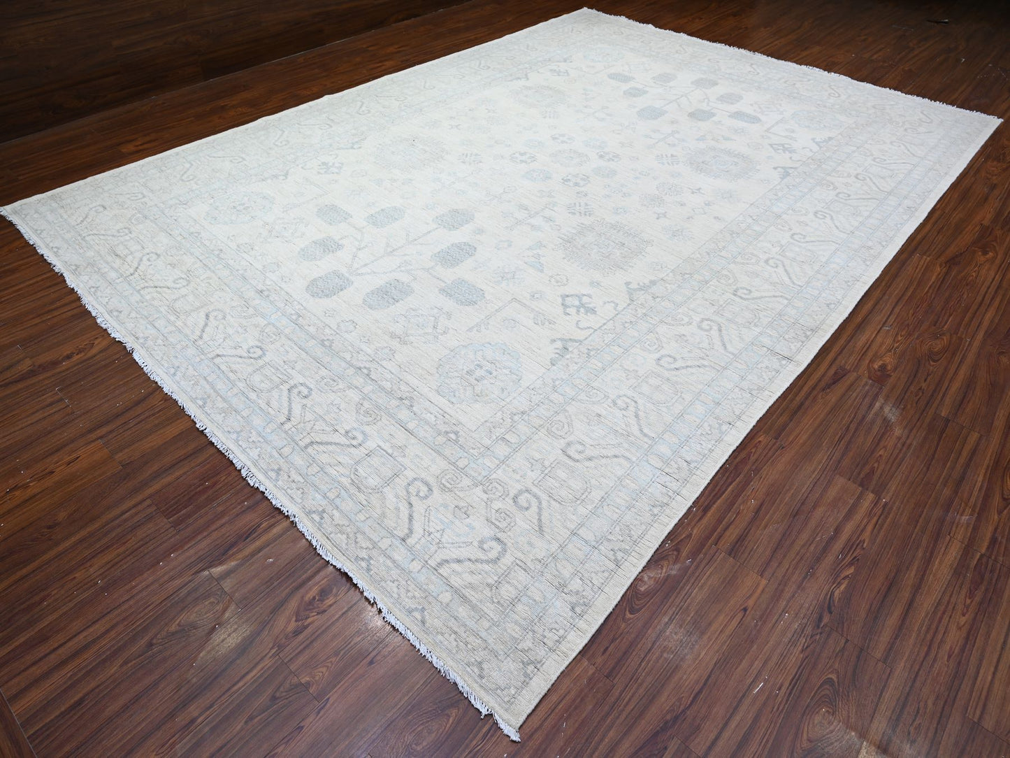 White Wash Ivory Oushak 10'x14'