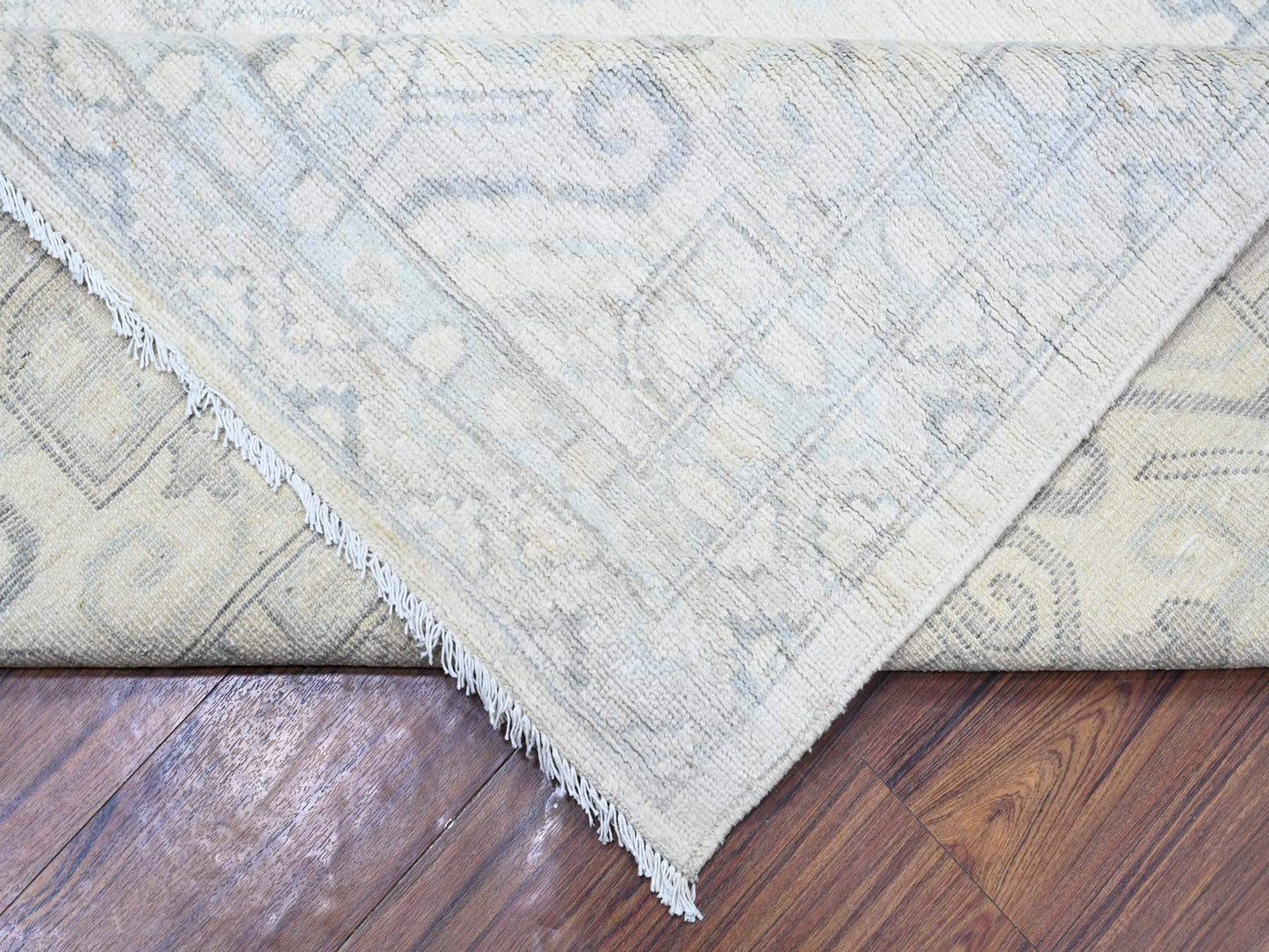 White Wash Ivory Oushak 10'x14'