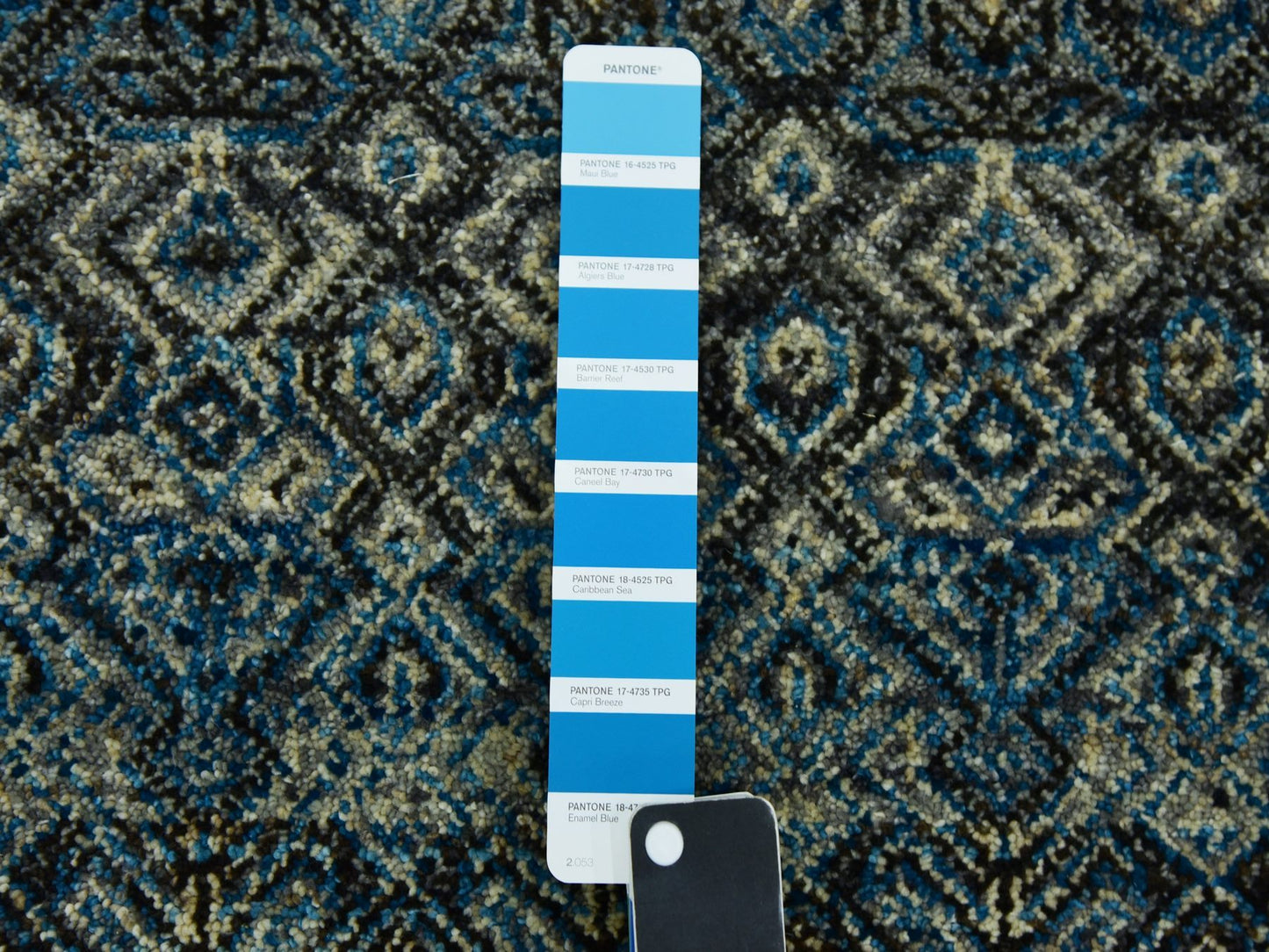 Blue Contemporary Runner 6'