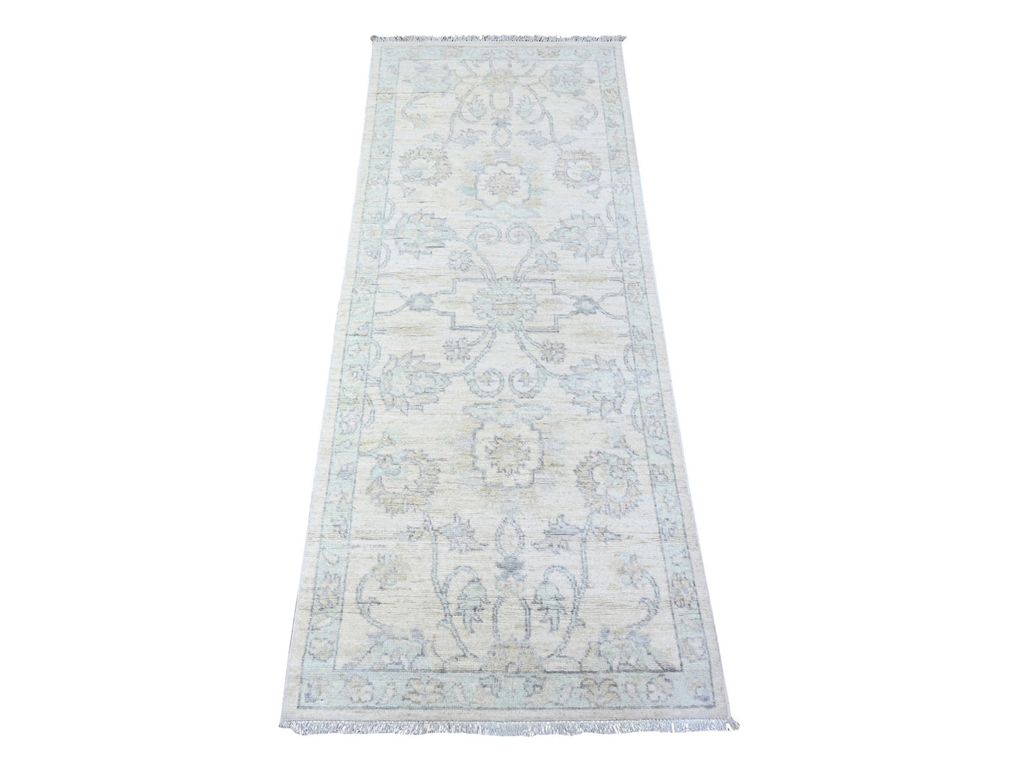 Ivory Peshawar Runner 2'x6'