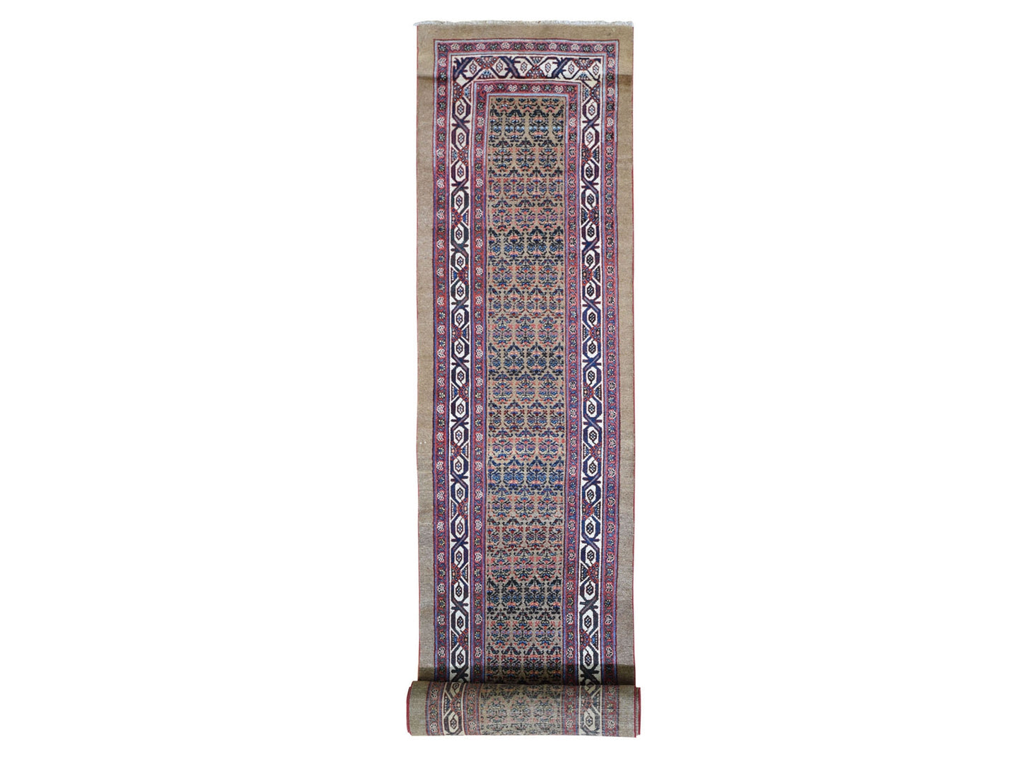 Antique Persian Serab XL Runner 3' x 18'