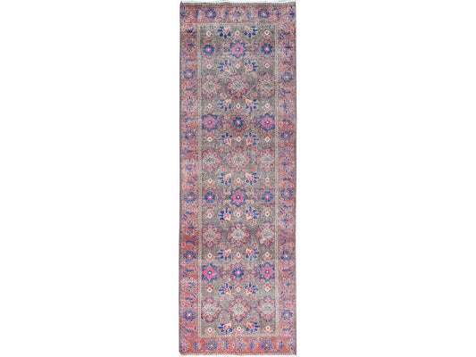 Vintage Persian Runner 3'x11'