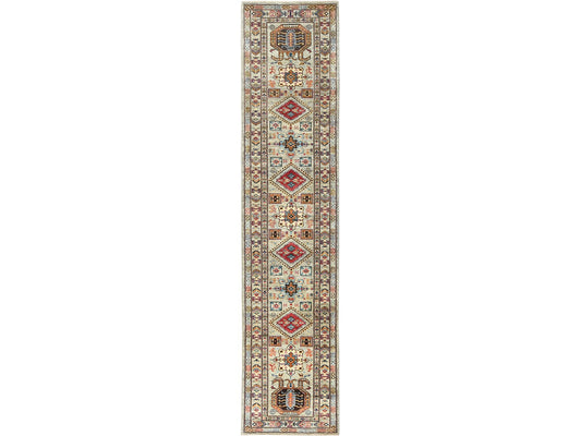 Soft Green Super Kazak Runner 2x12