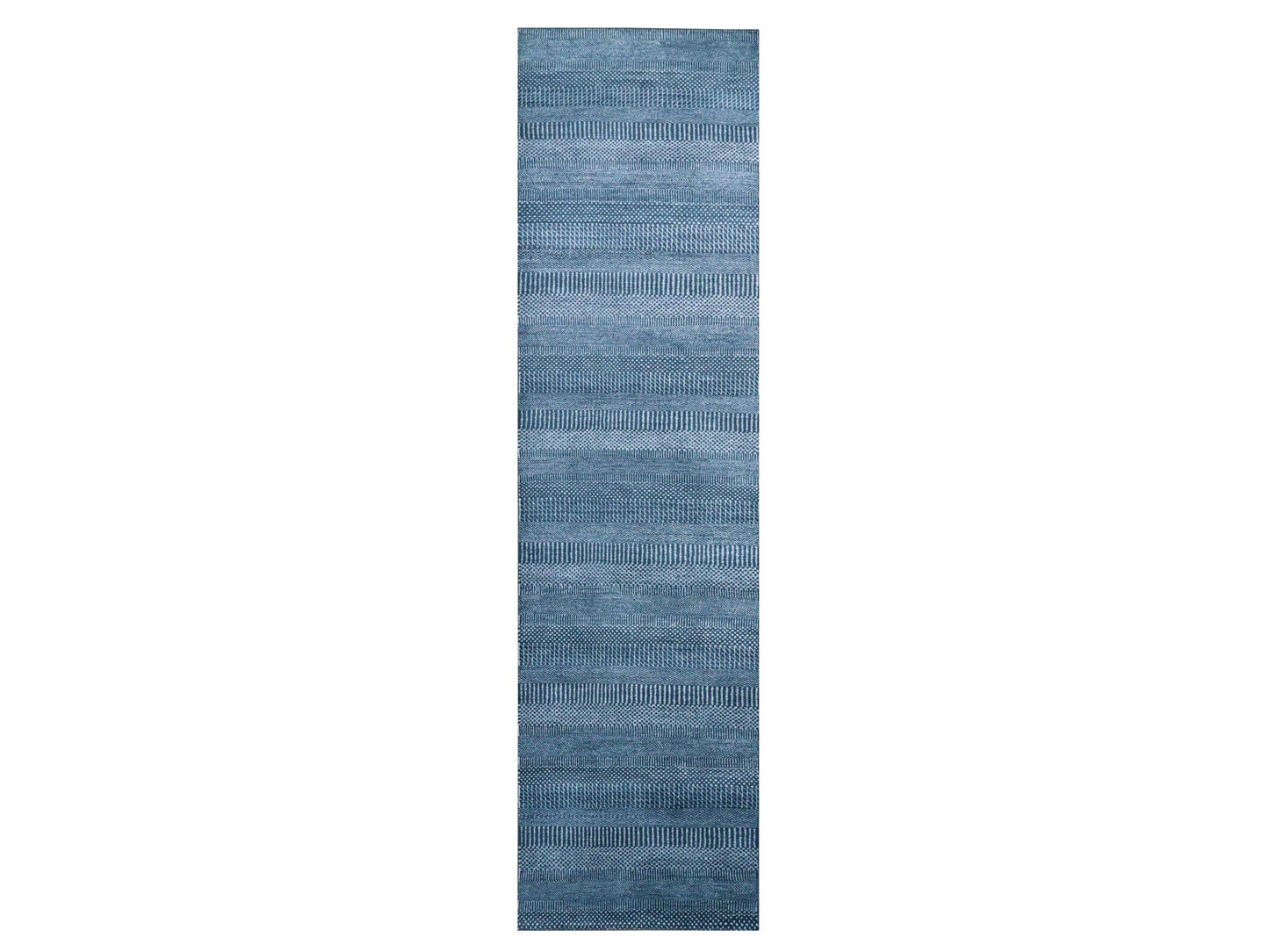 Grass Contemporary Blue Runner 2x11