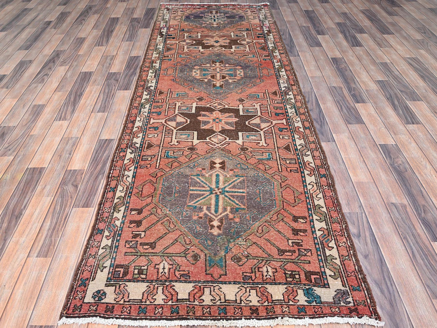 Vintage Persian Runner 3'x10'