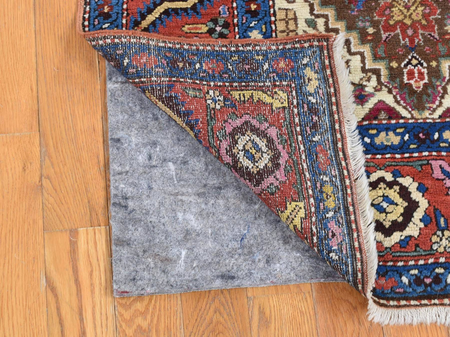 Antique Persian Bakshaish Runner 3x14