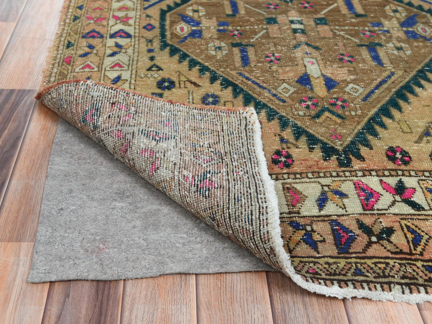 Vintage Persian Beige Runner 4'x11'