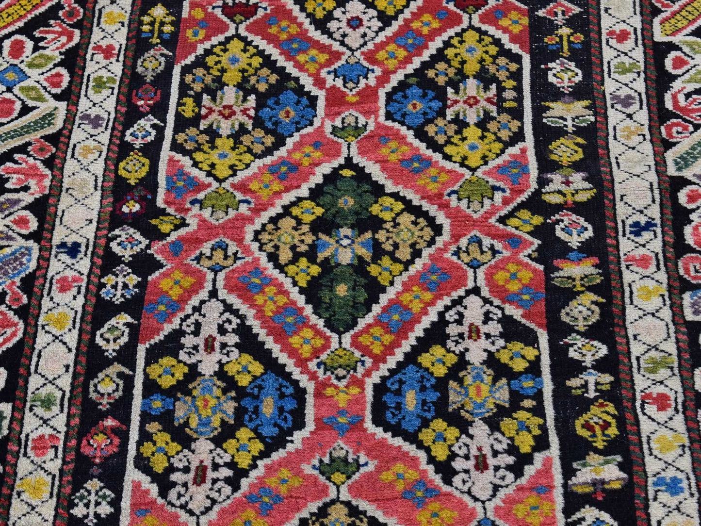 Antique Caucasian Runner 3x14