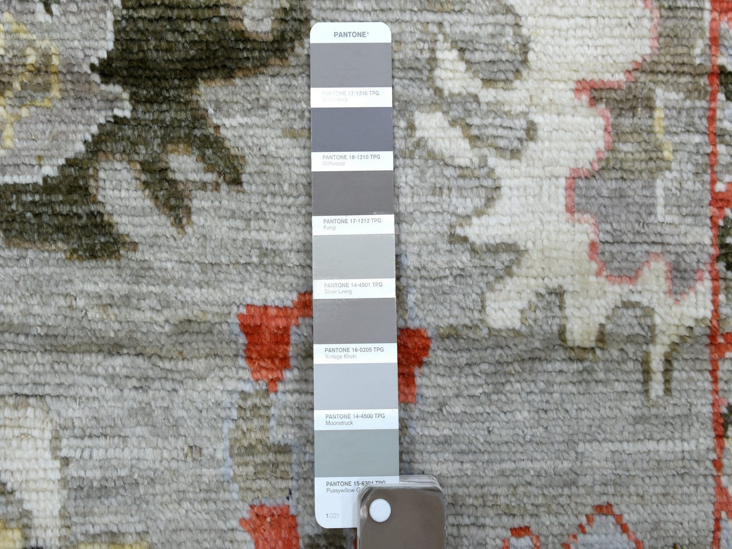 Oushak Ivory & Soft Gray Runner 2 x 10