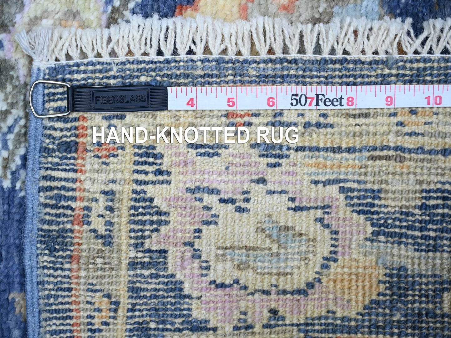 Oushak Soft Navy Runner 2x12