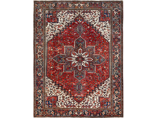 Goji Berry Vintage Heriz 8'x10'