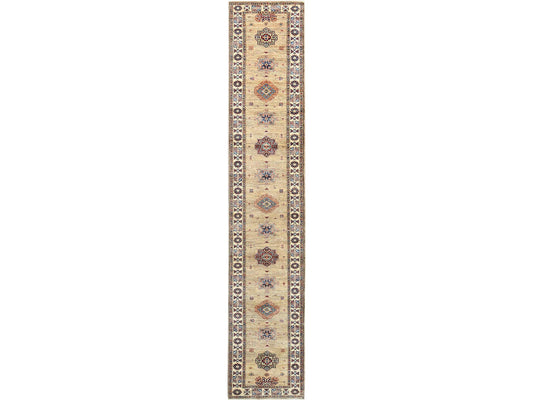 Brown Kazak Runner 14'