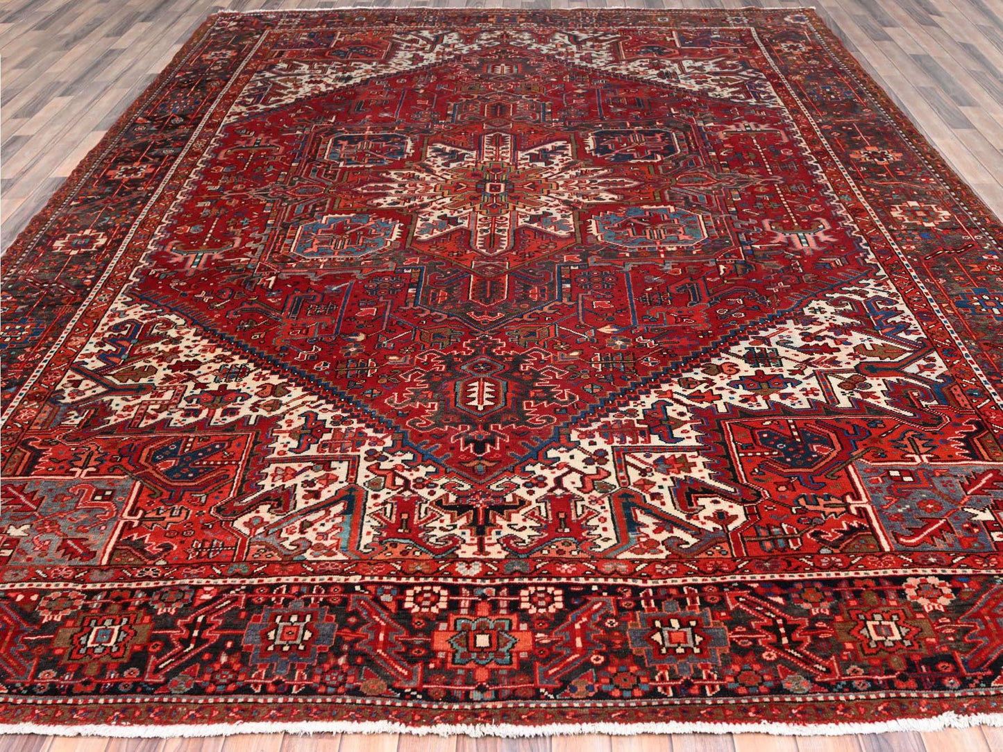 Vintage Persian Heriz 10'x13'