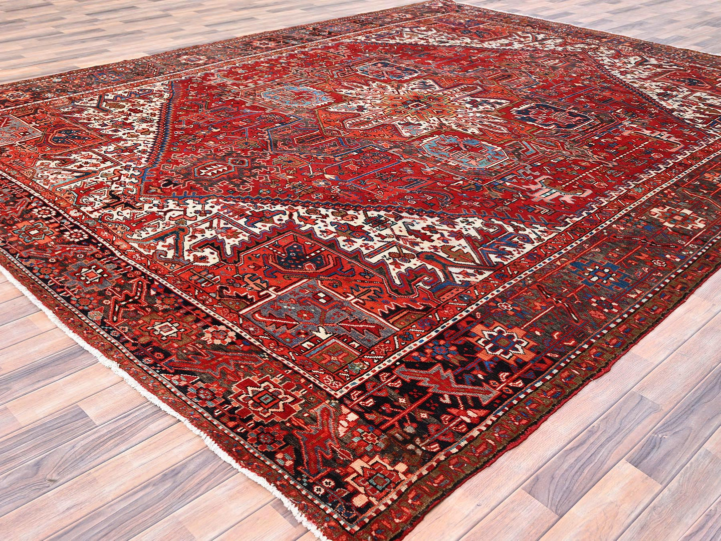 Vintage Persian Heriz 10'x13'